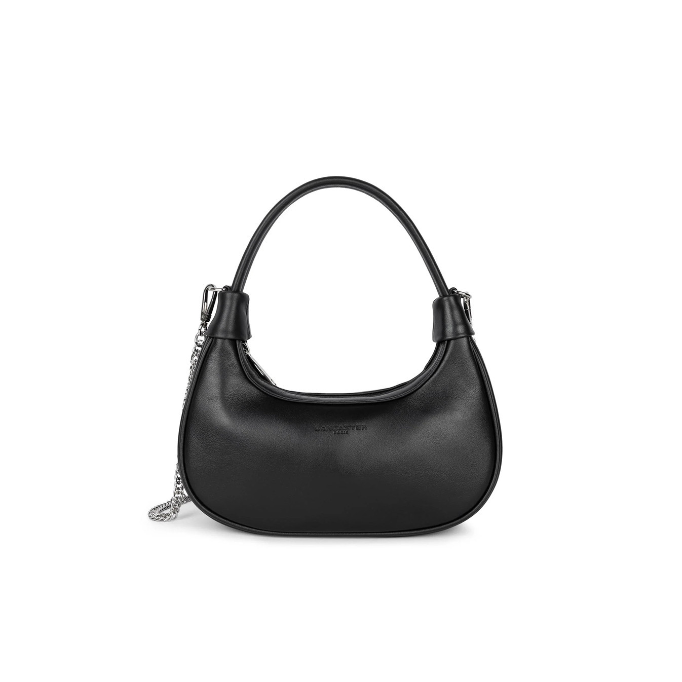Lancaster Aura Mini Hobo Bag 531-030 Black
