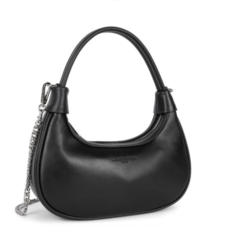 Lancaster Aura Mini Hobo Bag 531-030 Black
