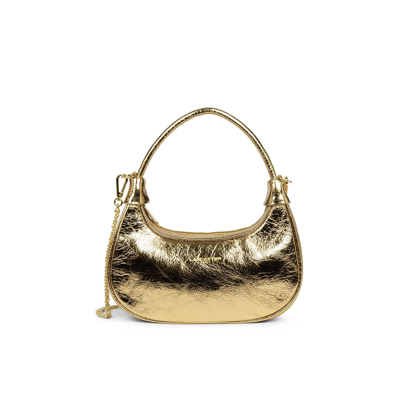 Lancaster Aura Mini Hobo Bag 531-030 Gold