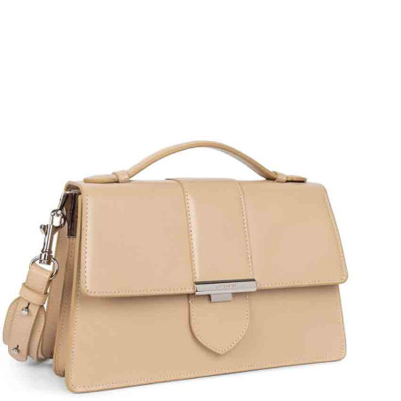 Lancaster Paris Ily Large Handbag 531-011 Dark Beige