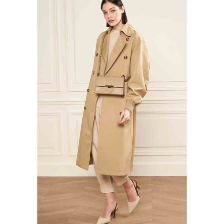 Lancaster Paris Ily Small Trotteur Bag 531-012 Dark Beige