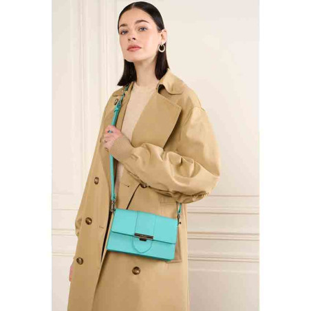 Lancaster Paris Ily Small Trotteur Bag 531-012 Lagoon