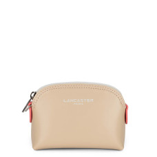 Lancaster Smooth Coin Purse 137-01 Beige Ecru Rose Dark