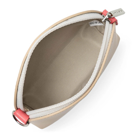 Lancaster Smooth Coin Purse 137-01 Beige Ecru Rose Dark