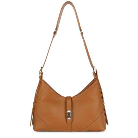 Lancaster Milano Delta Hobo Bag 547-74 Camel