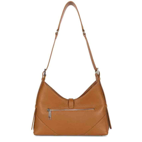 Lancaster Milano Delta Hobo Bag 547-74 Camel