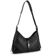 Lancaster Milano Delta Hobo Bag 547-74 Black