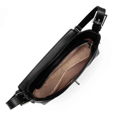 Lancaster Milano Delta Hobo Bag 547-74 Black