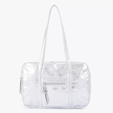 Lollipops N-Monticello Metal Silver Shopping Bag
