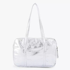 Lollipops N-Monticello Sac shopping métal argent dos