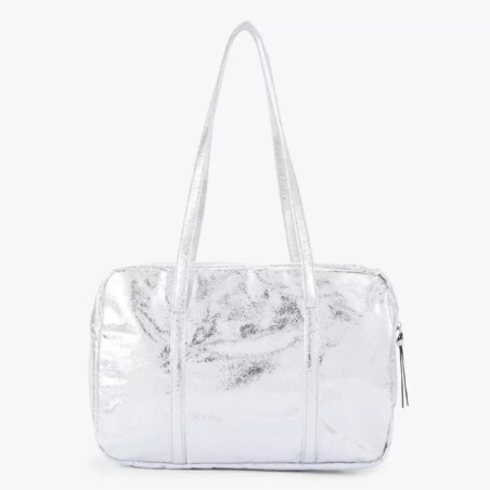 Lollipops N-Monticello Sac shopping métal argent dos