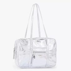 Lollipops N-Monticello Sac shopping métal argent 3/4