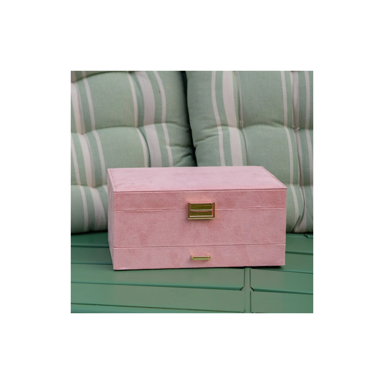 Maison Scarlett Rose Velvet Jewelry Box Denise