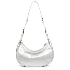 Lancaster Retro & Glam Half-moon bag 577-19 Iridescent White