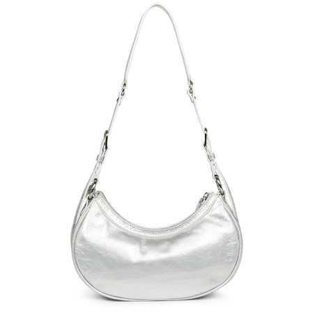 Lancaster Retro & Glam Half-moon bag 577-19 Iridescent White