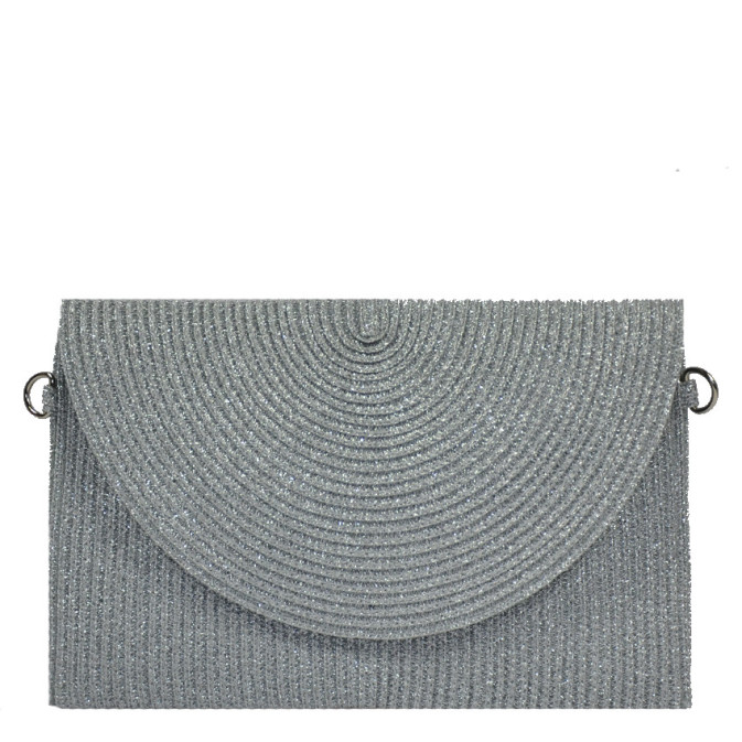 Le Voyage en Panier Brillette Clutch Wedding Silver