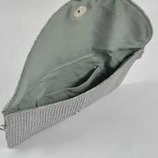 Le Voyage en Panier Brillette Clutch Wedding Silver