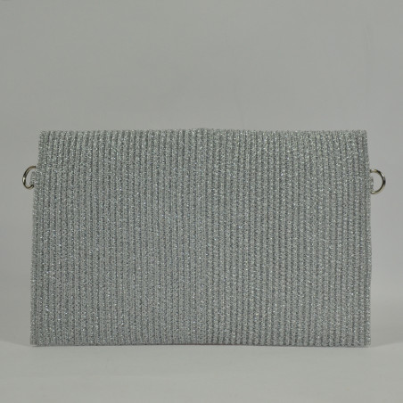 Le Voyage en Panier Brillette Clutch Wedding Silver