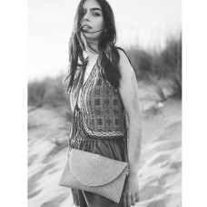Le Voyage en Panier Brillette Clutch Wedding Silver