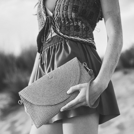 Le Voyage en Panier Brillette Clutch Wedding Silver