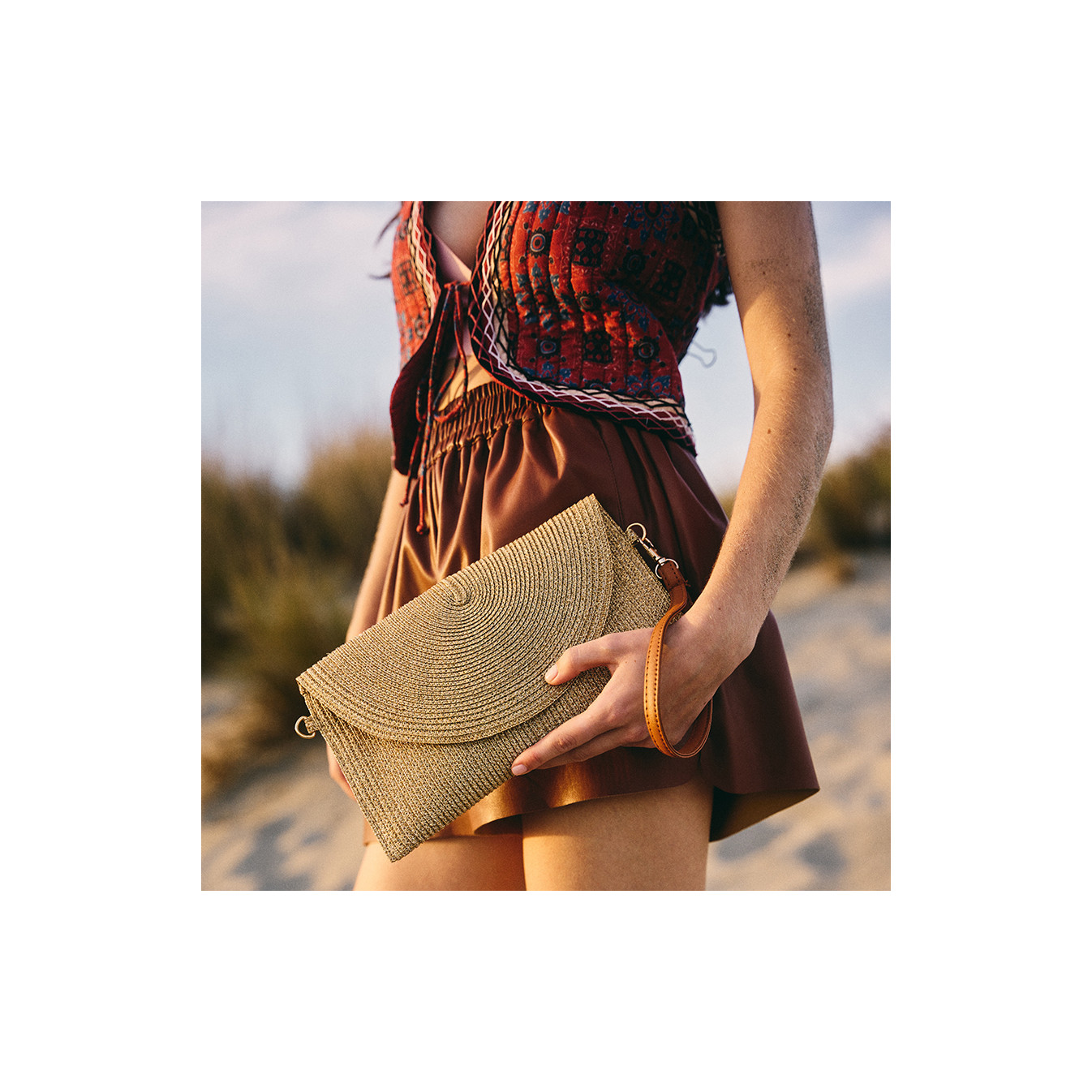 Le Voyage en Panier Brillette Wedding Clutch Bag