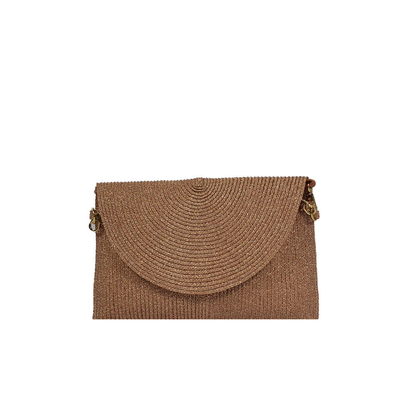 Le Voyage en Panier Brillette Clutch Wedding Rose Gold