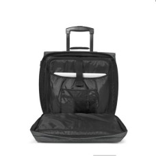 Eastpak Tranverz H Bagage Cabine et Pc Black Denim ouvert 2