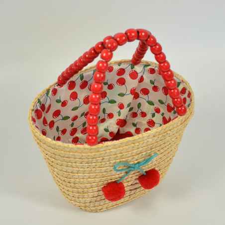 Le Voyage en Panier Mini Basket Child Cherry