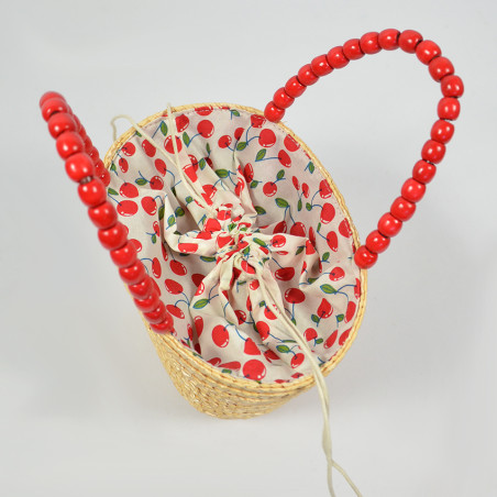 Le Voyage en Panier Mini Basket Child Cherry