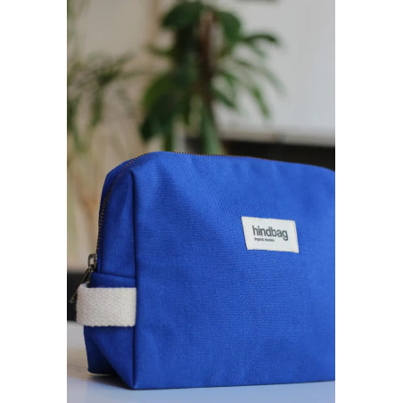 Hindbag Cosmetic Case Leon Electric Blue