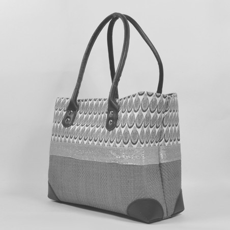 The Voyage in Basket Costa Brava Peacock Tote S Coral