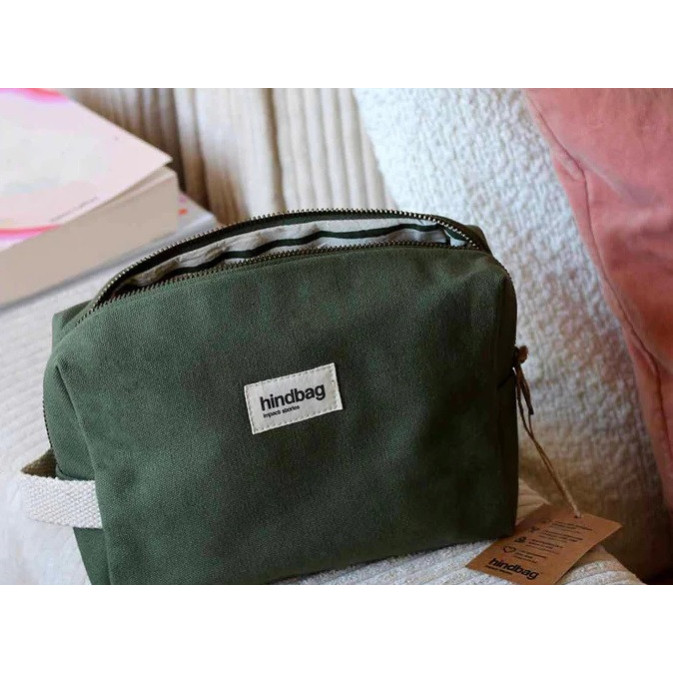 Hindbag Cosmetic Case Leon Olive