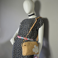 Le Voyage en Panier Margy Crossbody Sponge Bag Natural