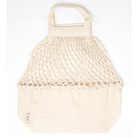 Shoppinette Provision Mesh Bag M Beach Day Natural