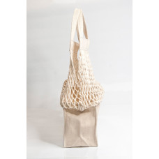 Shoppinette Provision Mesh Bag M Beach Day Natural