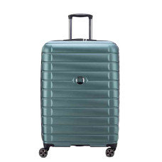Delsey Shadow 5.0 75cm 4-Wheel Extendable Suitcase Green