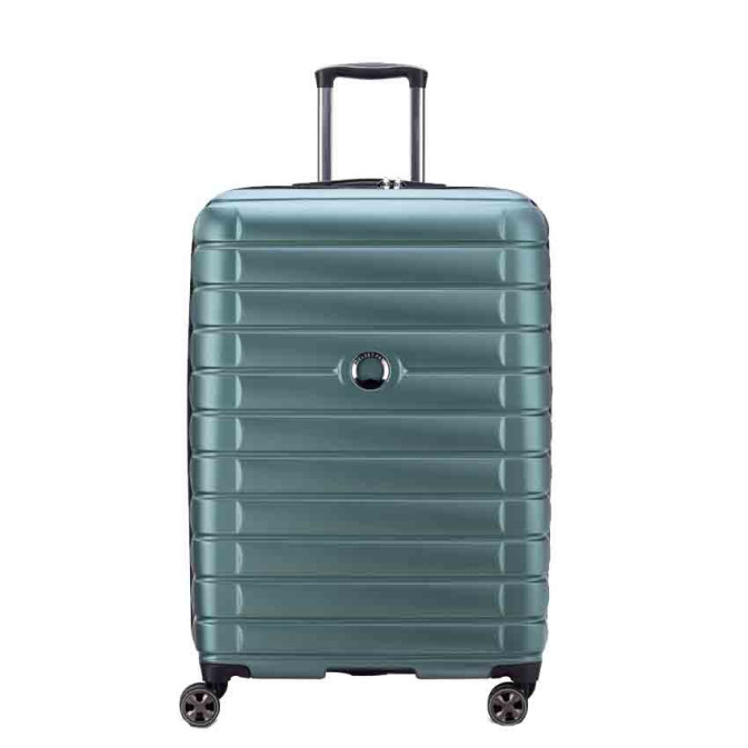 Delsey Shadow 5.0 75cm 4-Wheel Extendable Suitcase Green