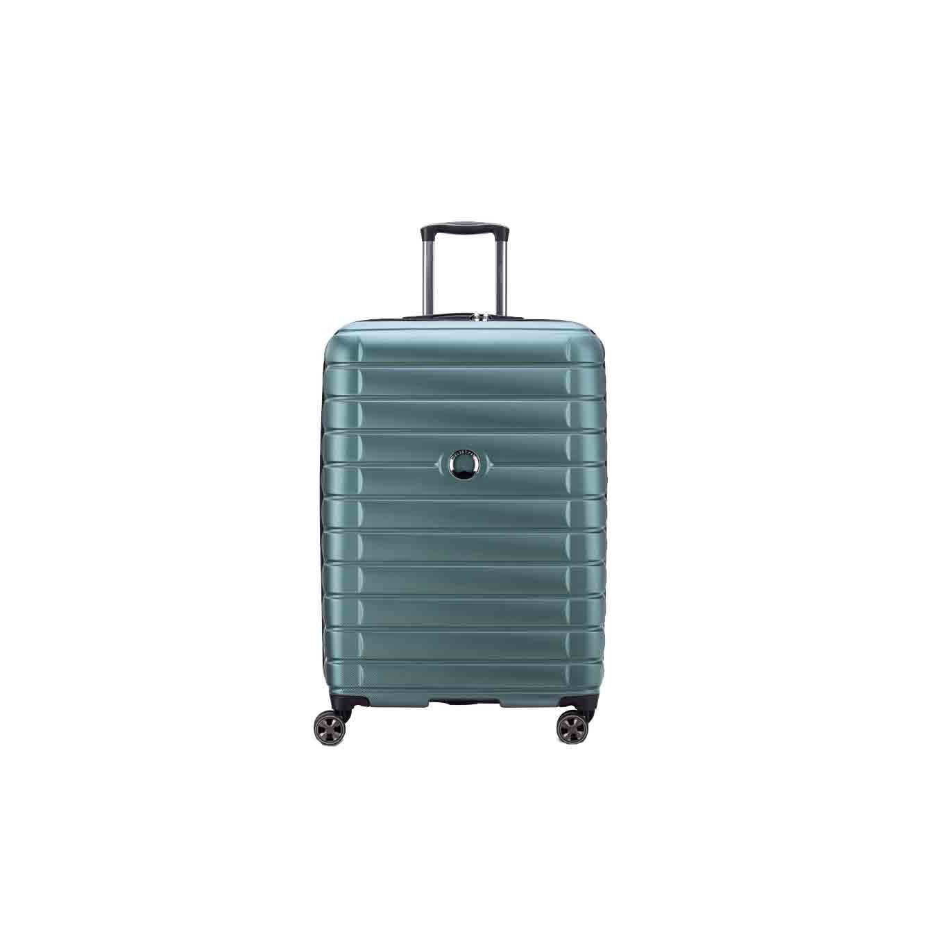 Delsey Shadow 5.0 75cm 4-Wheel Extendable Suitcase Green