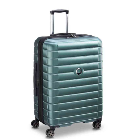 Delsey Shadow 5.0 75cm 4-Wheel Extendable Suitcase Green