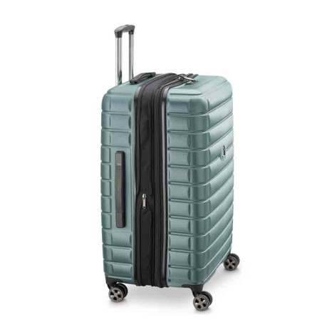 Delsey Shadow 5.0 75cm 4-Wheel Extendable Suitcase Green