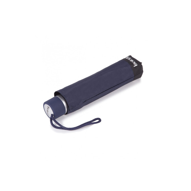 Isotoner Marine Parapluie Pliant Manuel plié