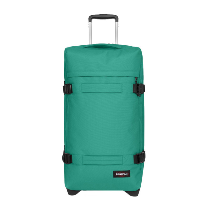 Eastpak Transit'r M Soft Wheeled Travel Bag 6j8 botanic green