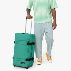 Eastpak Transit'r M Soft Wheeled Travel Bag 6j8 botanic green
