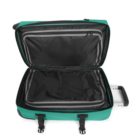 Eastpak Transit'r S Soft Cabin Wheeled Travel Bag 6j8 botanic green