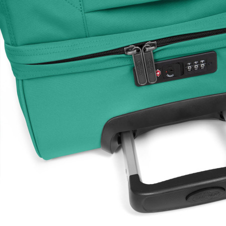 Eastpak Transit'r S Soft Cabin Wheeled Travel Bag 6j8 botanic green