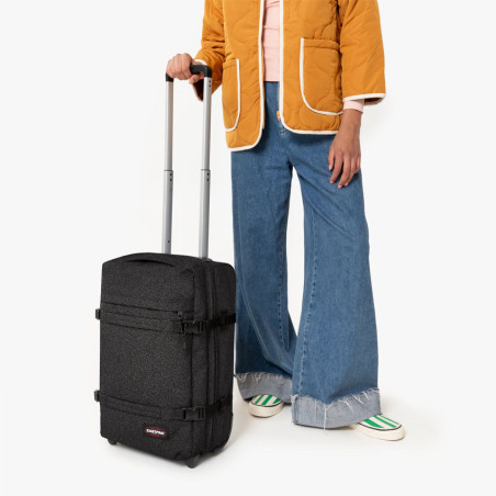 Eastpak Transit'r S Soft Cabin Wheeled Travel Bag n98 spark black