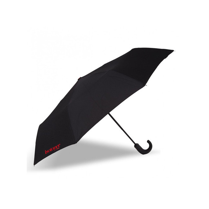 Isotoner X-TRA Solide Parapluie Pliant Automatique Noir