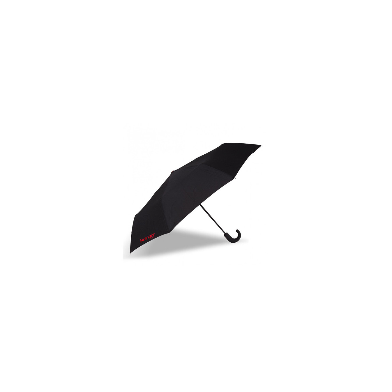 Isotoner X-TRA Solide Parapluie Pliant Automatique Noir