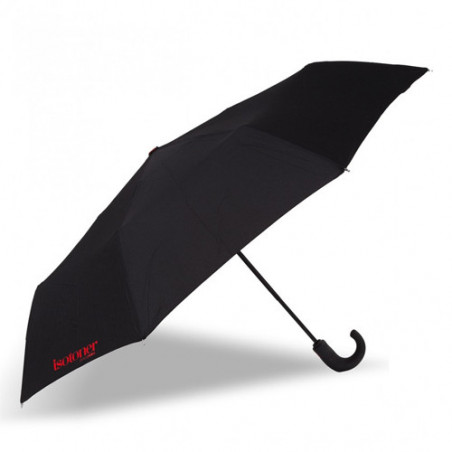 Isotoner X-TRA Solide Parapluie Pliant Automatique Noir