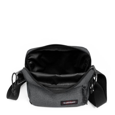 Eastpak The Bigger One Pochette bandoulière 77h black denim intérieur